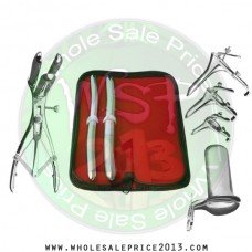 Hegar uterine dilator set 2 Pieces 13-14,17-18, mathieu, grave 3, collin large
