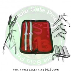 Hegar uterine dilator set 2 Pieces 13-14,17-18, mathieu, grave 3, collin 3
