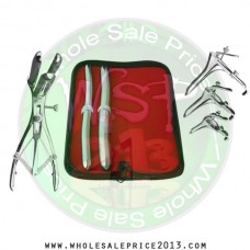 Hegar uterine dilator set 2 Pieces 13-14,17-18, mathieu, grave 3