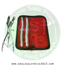 Hegar uterine dilator set 2 Pieces 13-14,17-18, mathieu Hegar uterine dilator set 2 Pieces 13-14,17-18, mathieu