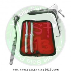 Hegar uterine dilator set 2 Pieces 13-14,17-18, pinwheel, grave large