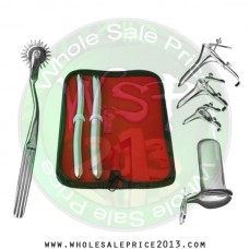 Hegar uterine dilator set 2 Pieces 13-14,17-18, pinwheel, grave3, collin large