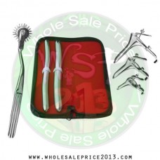 Hegar uterine dilator set 2 Pieces 13-14,17-18, pinwheel, grave3