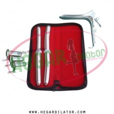 Hegar uterine dilator set 2 Pieces 15-16,17-18, collin 3, grave large Hegar uterine dilator set 2 Pieces 15-16,17-18, collin 3, grave large