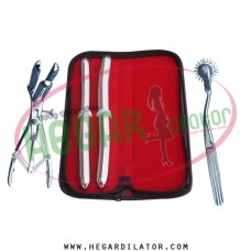 Hegar uterine dilator set 2 Pieces 15-16,17-18, pinwheel, mathieu Hegar uterine dilator set 2 Pieces 15-16,17-18, pinwheel, mathieu