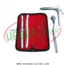 Hegar uterine dilator set 2 Pieces 15-16,17-18, pinwheel, grave large Hegar uterine dilator set 2 Pieces 15-16,17-18, pinwheel, grave large