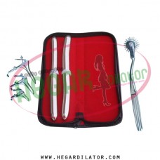 Hegar uterine dilator set 2 Pieces 15-16,17-18, pinwheel, grave 3 Hegar uterine dilator set 2 Pieces 15-16,17-18, pinwheel, grave 3