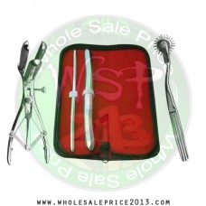 Hegar uterine dilator set 2 Pieces 7-8,17-18, pinwheel, mathieu