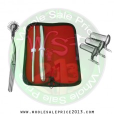 Hegar uterine dilator set 2 Pieces 7-8,17-18, pinwheel, collin 3