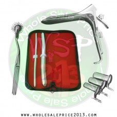 Hegar uterine dilator set 2 Pieces 7-8,17-18, pinwheel, collin 3, grave large 