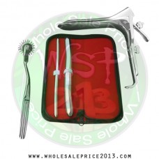 Hegar uterine dilator set 2 Pieces 7-8,17-18, pinwheel, grave large