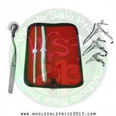 Hegar uterine dilator set 2 Pieces 7-8,17-18, pinwheel, grave 3