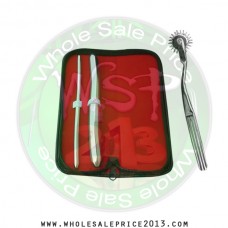 Hegar uterine dilator set 2 Pieces 7-8,17-18, pinwheel