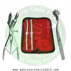 Hegar uterine dilator set 2 Pieces 9-10,11-12, pinwheel, mathieu