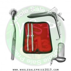 Hegar uterine dilator set 2 Pieces 9-10,11-12, pinwheel, collin medium, grave large 