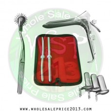 Hegar uterine dilator set 2 Pieces 9-10,11-12, pinwheel, collin 3, grave large 