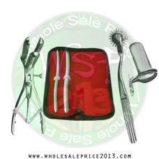 Hegar uterine dilator set 2 Pieces 9-10,13-14, pinwheel, mathieu, collin large
