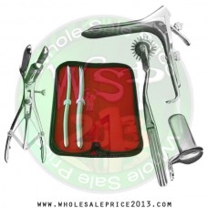 Hegar uterine dilator set 2 Pieces 9-10,13-14, pinwheel, mathieu, collin large, grave large