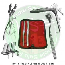 Hegar uterine dilator set 2 Pieces 9-10,13-14, pinwheel, mathieu, collin 3, grave large