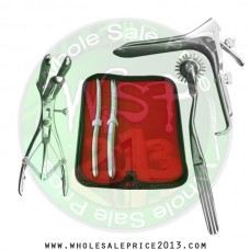 Hegar uterine dilator set 2 Pieces 9-10,13-14, pinwheel, mathieu, grave large