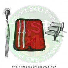 Hegar uterine dilator set 2 Pieces 9-10,13-14, pinwheel, collin 3 