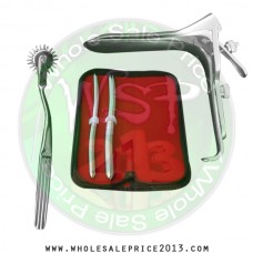 Hegar uterine dilator set 2 Pieces 9-10,13-14, pinwheel, grave large