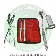 Hegar uterine dilator set 2 Pieces 9-10,15-16, pinwheel, mathieu, collin large