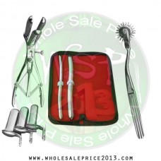 Hegar uterine dilator set 2 Pieces 9-10,15-16, pinwheel, mathieu, collin 3