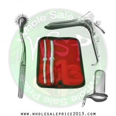 Hegar uterine dilator set 2 Pieces 9-10,15-16, pinwheel, collin medium, grave large 
