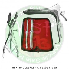 Hegar uterine dilator set 2 Pieces 9-10,17-18, mathieu, grave large