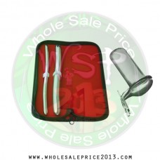 Hegar uterine dilator set 2 Pieces 9-10,17-18, collin large