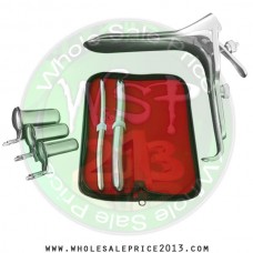 Hegar uterine dilator set 2 Pieces 9-10,17-18, collin 3, grave large
