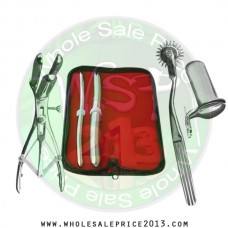 Hegar uterine dilator set 2 Pieces 9-10,17-18, pinwheel, mathieu, collin large