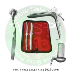 Hegar uterine dilator set 2 Pieces 9-10,17-18, pinwheel, collin medium, grave large