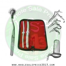 Hegar uterine dilator set 2 Pieces 9-10,17-18, pinwheel, grave 3, collin large