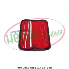 Hegar uterine dilator set 3 Pieces 3-4,5-6,11-12