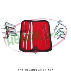 Hegar uterine dilator set 3 Pieces 3-4,5-6,11-12, collin 3, grave 3