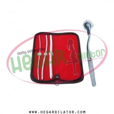 Hegar uterine dilator set 3 Pieces 3-4,5-6,11-12, pinwheel