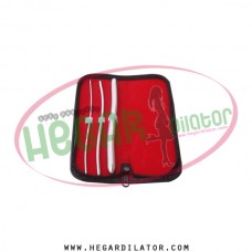 Hegar uterine dilator set 3 Pieces 3-4,5-6,13-14