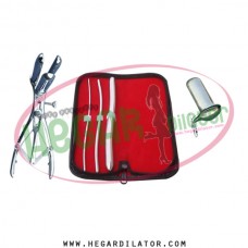 Hegar uterine dilator set 3 Pieces 3-4,5-6,13-14, mathieu, collin medium