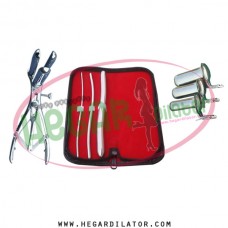 Hegar uterine dilator set 3 Pieces 3-4,5-6,13-14, mathieu, collin 3