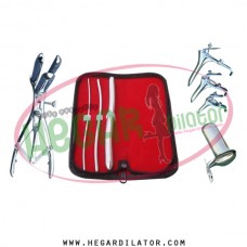 Hegar uterine dilator set 3 Pieces 3-4,5-6,13-14, mathieu, grave 3, collin large
