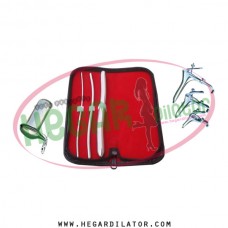 Hegar uterine dilator set 3 Pieces 3-4,5-6,13-14, grave 3, collin large