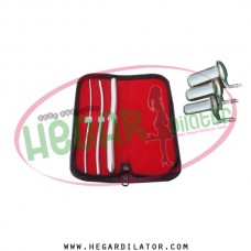 Hegar uterine dilator set 3 Pieces 3-4,5-6,13-14, collin 3