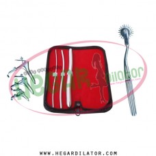 Hegar uterine dilator set 3 Pieces 3-4,5-6,13-14, pinwheel, grave 3