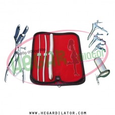Hegar uterine dilator set 3 Pieces 3-4,5-6,15-16, mathieu, grave 3, collin large