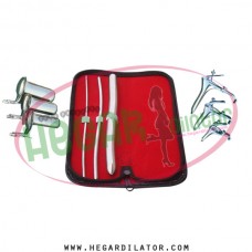 Hegar uterine dilator set 3 Pieces 3-4,5-6,15-16, collin 3, grave 3