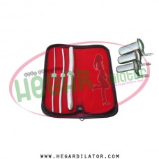 Hegar uterine dilator set 3 Pieces 3-4,5-6,15-16, collin 3