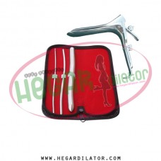 Hegar uterine dilator set 3 Pieces 3-4,5-6,15-16, grave small