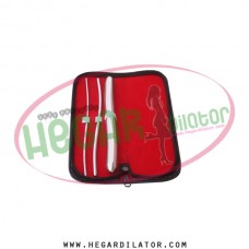 Hegar uterine dilator set 3 Pieces 3-4,5-6,17-18